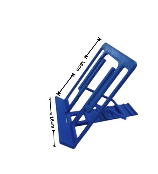 Royal Blue 3D Foldable Stand