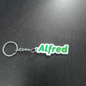 3D Printed Personalized Gift Keychain3
