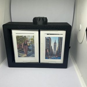12-Slot Rotating Photo Flipper Frame3
