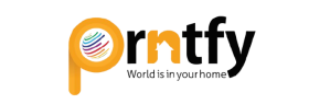 Prntfy logo - Custom 3D printing and print-on-demand services